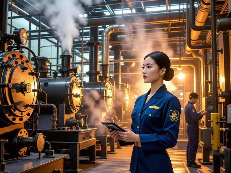 市場監(jiān)督局特檢院鍋檢所檢查鍋爐水汽系統(tǒng)