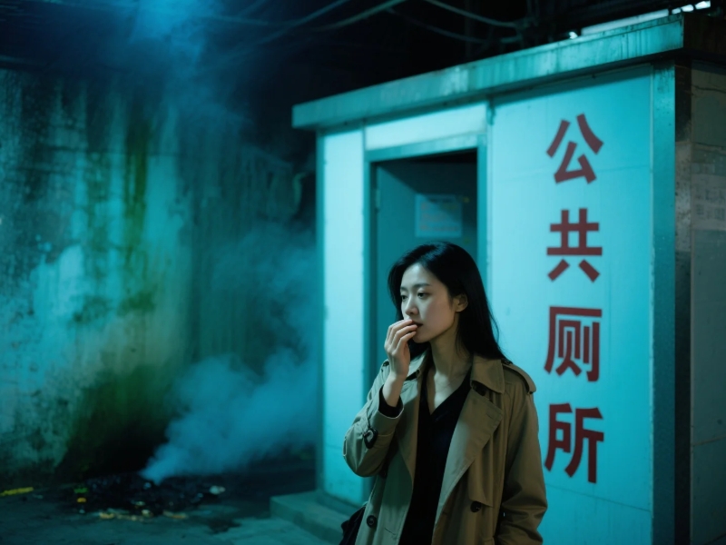 公共廁所臭氣彌漫