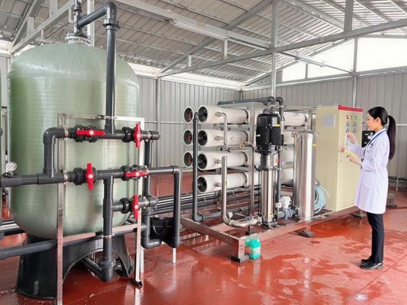 水純化系統(tǒng)現(xiàn)場(chǎng)