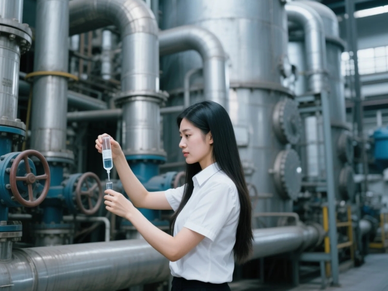 大型工業(yè)循環(huán)冷卻水系統(tǒng)現(xiàn)場圖