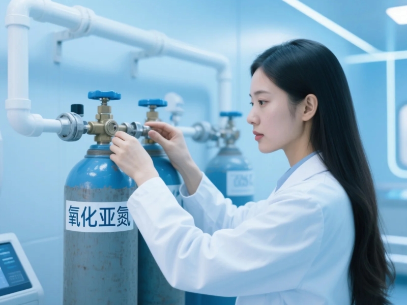 醫(yī)療機(jī)構(gòu)氧化亞氮泄漏現(xiàn)場圖