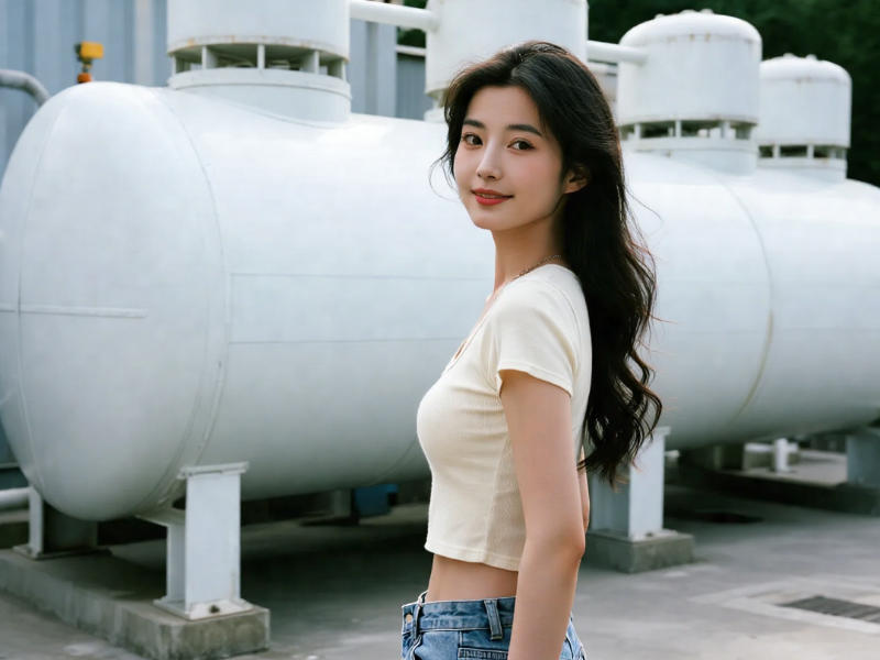 氬氣儲氣罐現(xiàn)場