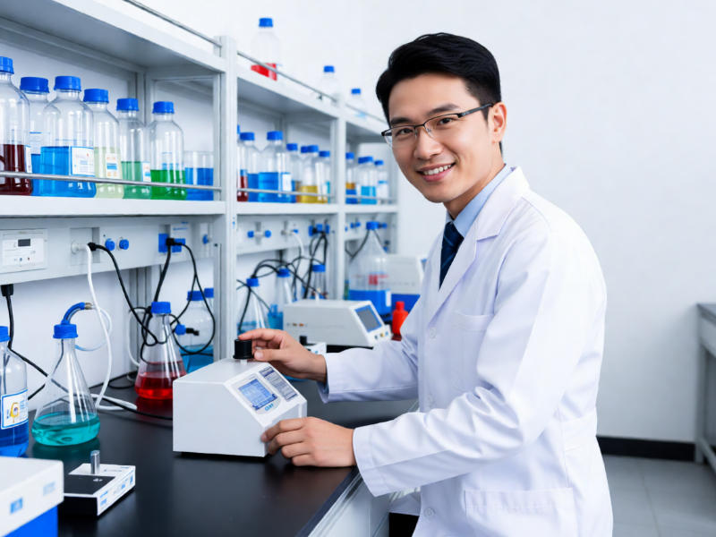 鍋爐水質銅離子檢測儀在實驗室使用現場